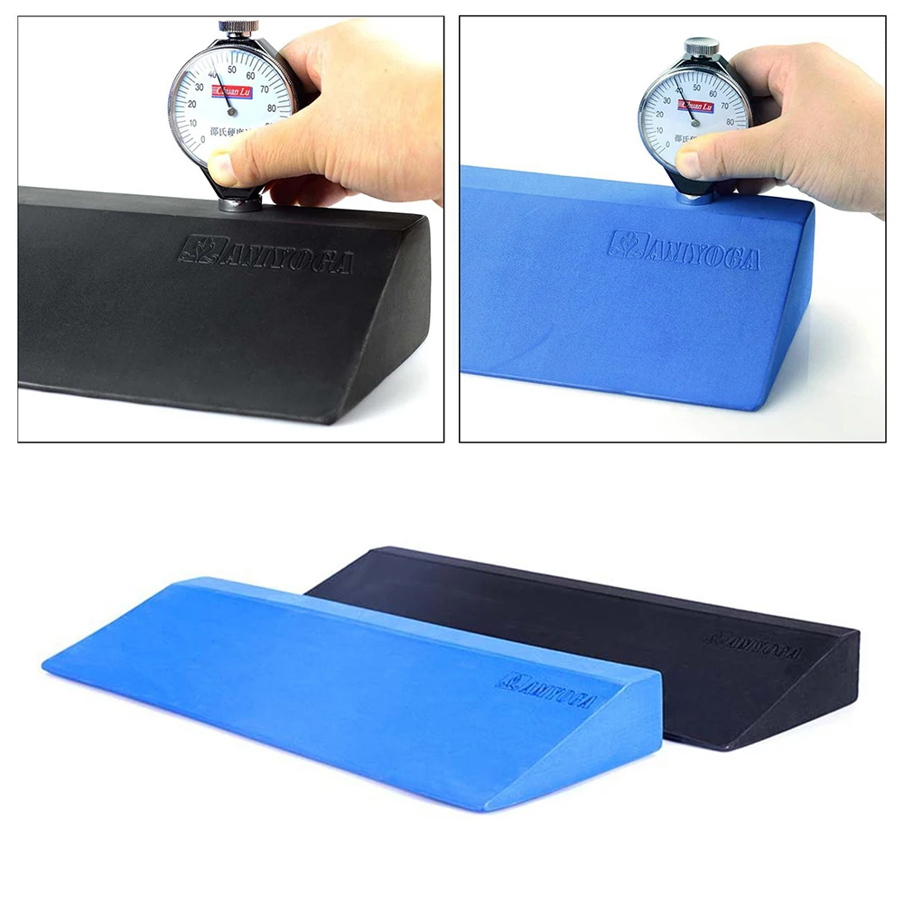 Yoga Wedge Blocks Exercise Pilates Inclined Board Wrist Lower Back Support Equipment for Exercise Home Gym Fitness