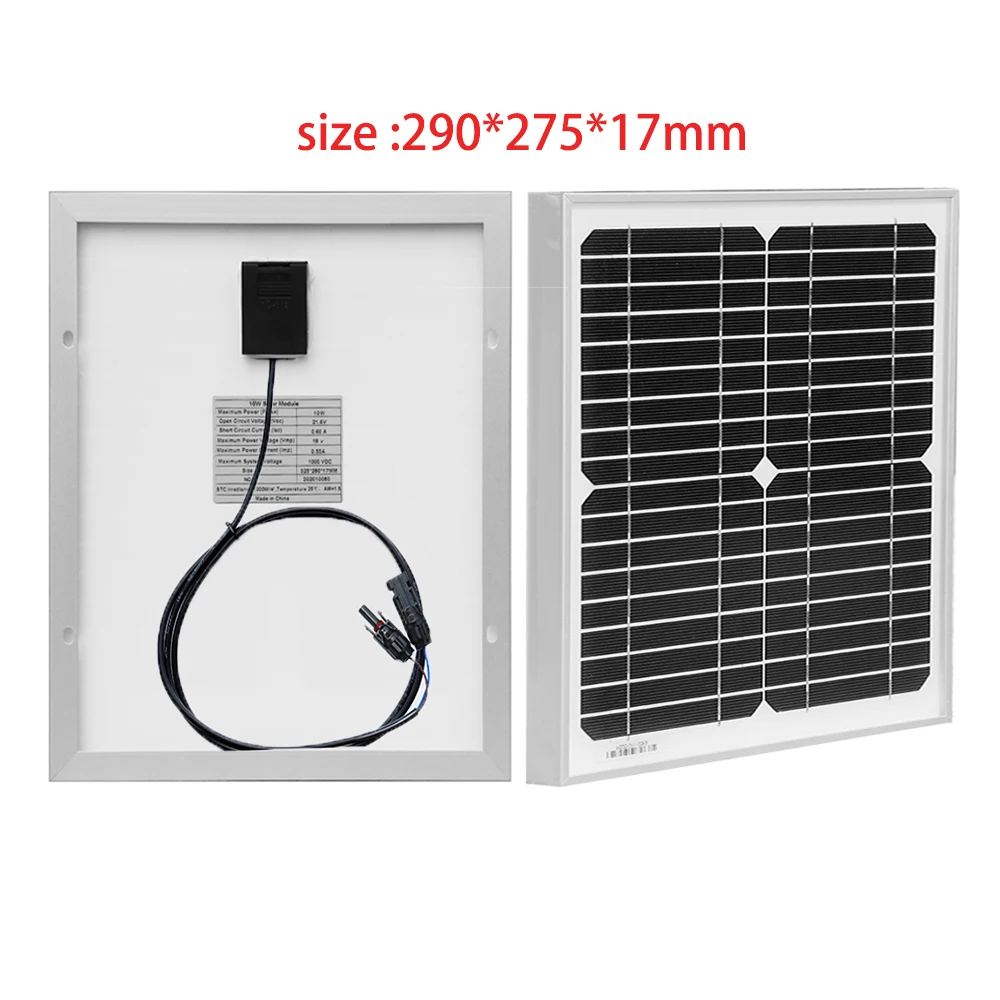 XINPUGUANG 10W 20W 50W Mono napelemes Ablaktábla 18V  high-efficiency monocrystalline Teljes Szótár Modul áram töltő számára Lakóautó Tengerészgyalogos Tető Földbérlet