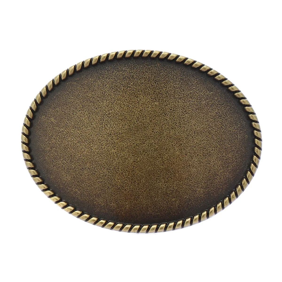 Herren Retro Ovale DIY-Design Gürtelschnalle Dropshipping Modischer Handgefertigter Stil für 4cm Breite Gürtel
