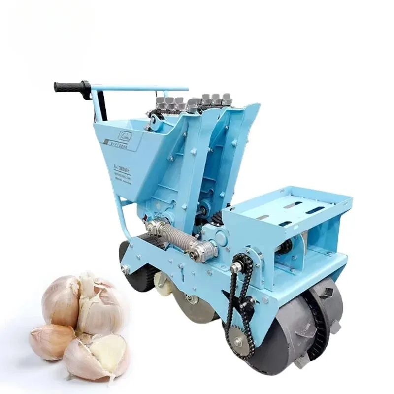 Manual 2 3 rows automatic garlic seed seeder seeder