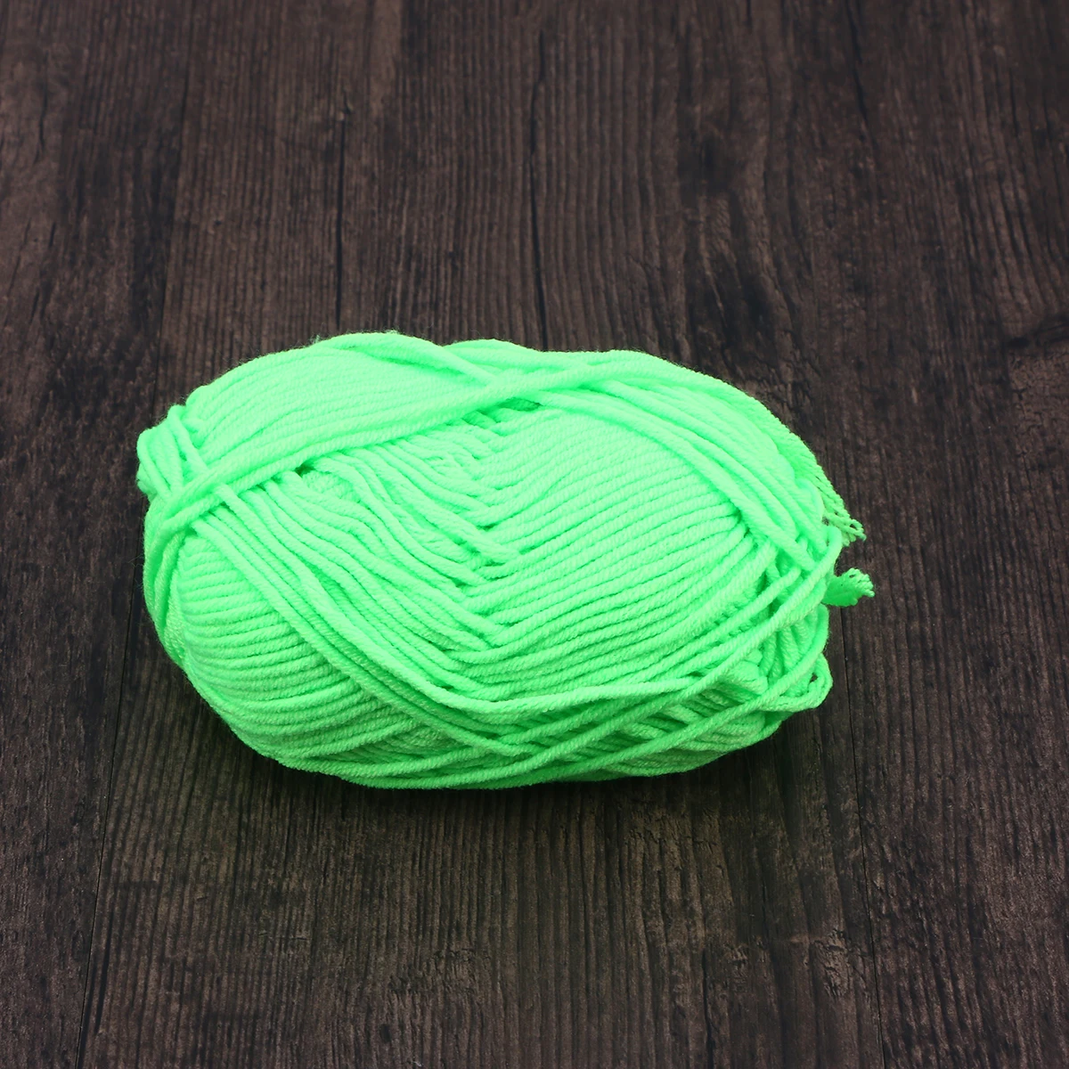 

Milk Cotton Yarn 50g Chunky Soft Warm Fluorescent Green for Sweaters Hats Scarves Knitting Crochet DIY Milk Cotton Yarn