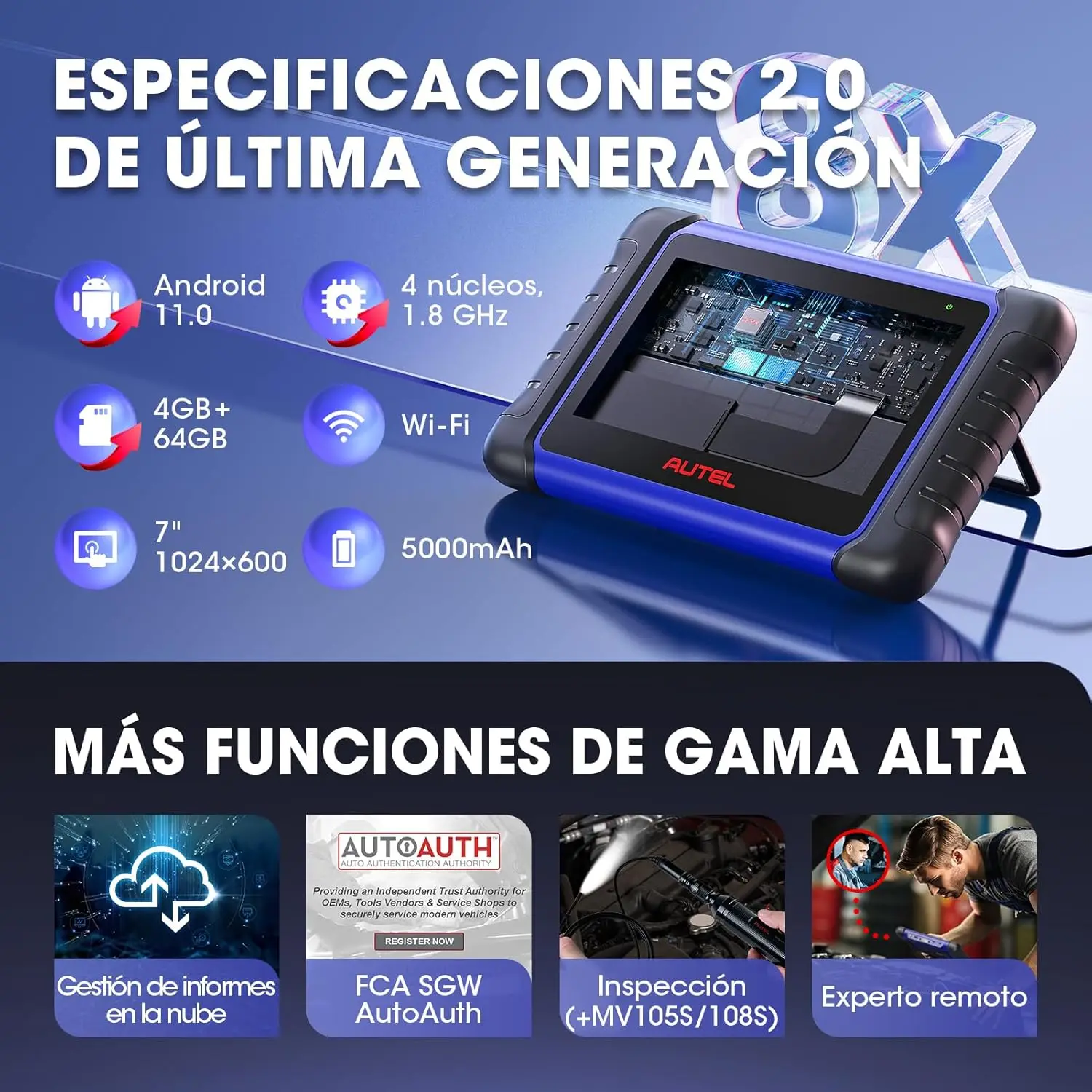 Autel MaxiIM IM508S Pro مع أداة برمجة المفاتيح XP400 Pro IMMO أداة الماسح الضوئي التشخيصي ثنائية الاتجاه تحديث مجاني لمدة عامين