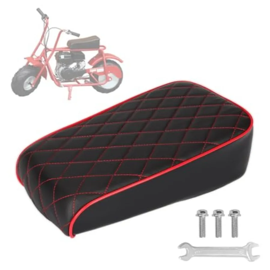 

Mini Bike Seat Diamond-Stitch Retro Seats for Coleman CT100U Trail CT100 79CC 97CC 98CC 100CC Motor 2.5HP 3.0HP Powersports Par