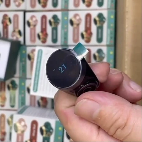 

Умный счетчик тасбих, цифровой электронный счетчик колец на палец, мусульманское кольцо Tasbeeh Zikr, время молитвы, вибрационное напоминание