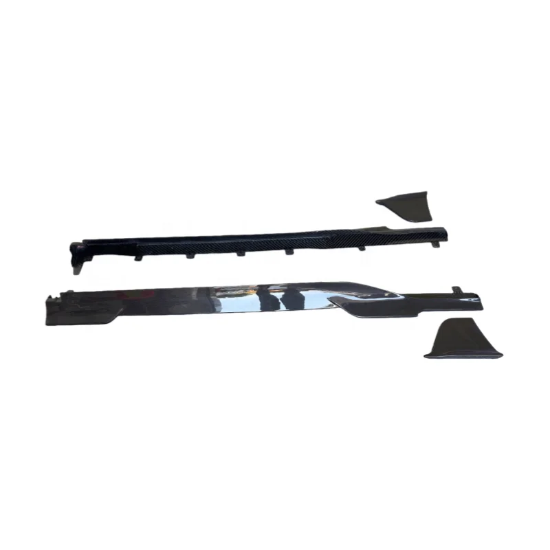 

Высококачественные боковые спойлеры (юбки) из сухого карбона в стиле M для Ferrari SF90, комплект обвеса