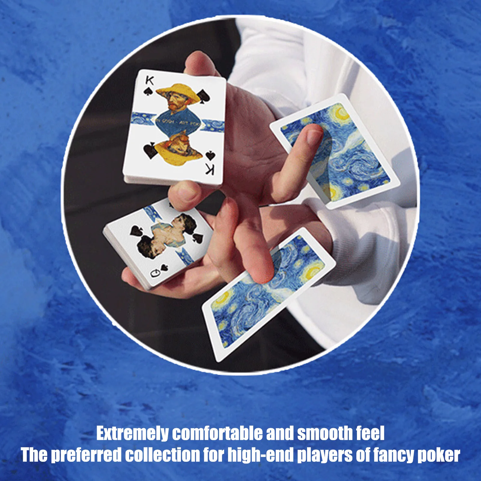 فان جوخ آرت بوكر للطلاب عامل مكتب ستارمون سوور أوراق اللعب فان جوخ آرت بوكر بطاقة بوكر الفن الحديث