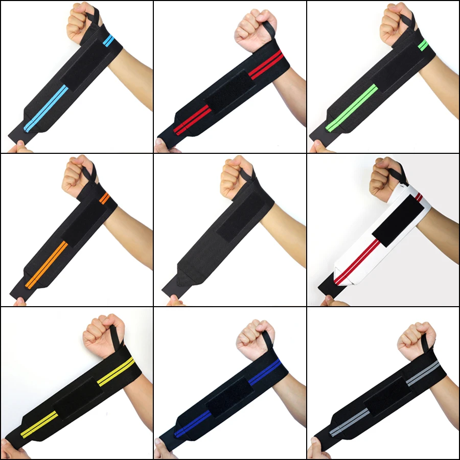 COYOCO Verstellbare Handgelenkbandage für Gewichtheben und Fitnessstudio – atmungsaktiver Handgelenkbandage-Schutz (1 Paar) – Detail 1