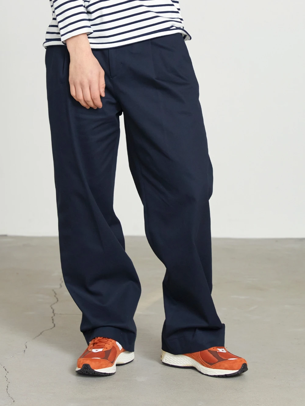 

Mimifa Men's Casual Pants Pleated Straight Leg High Waist Long Trousers Faion Urban Sle Autumn Season Basic ular