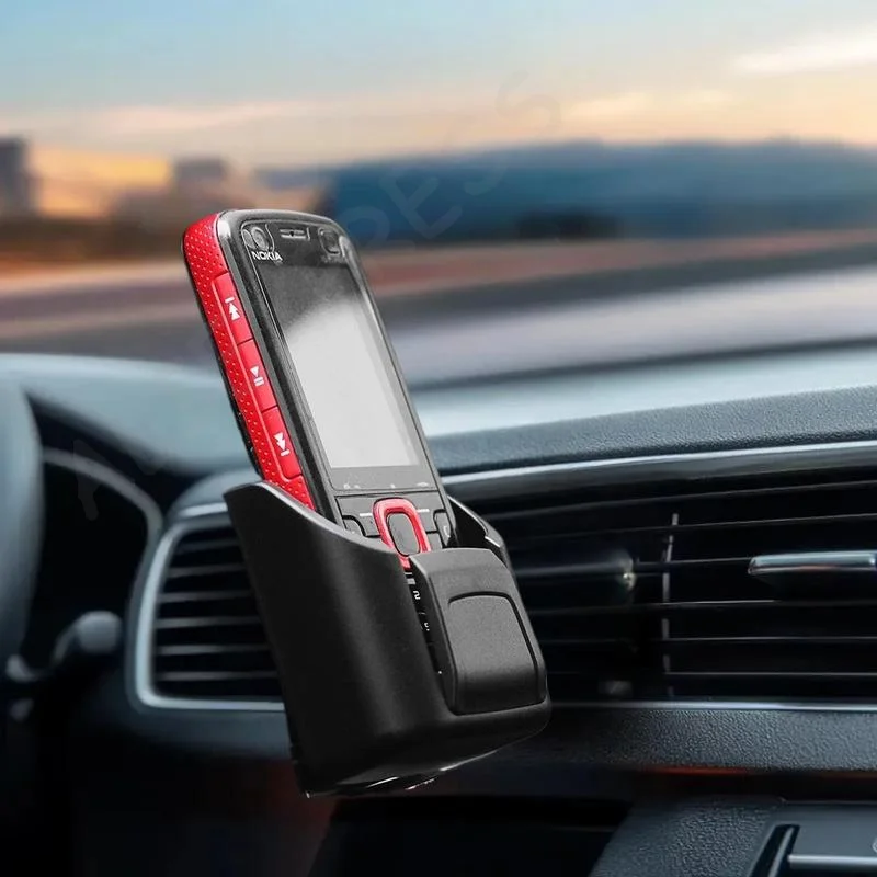 Car Dashboard Storage Box, 2/4 pcs Key Holder Clip, Universal Fit Adhesive Mount