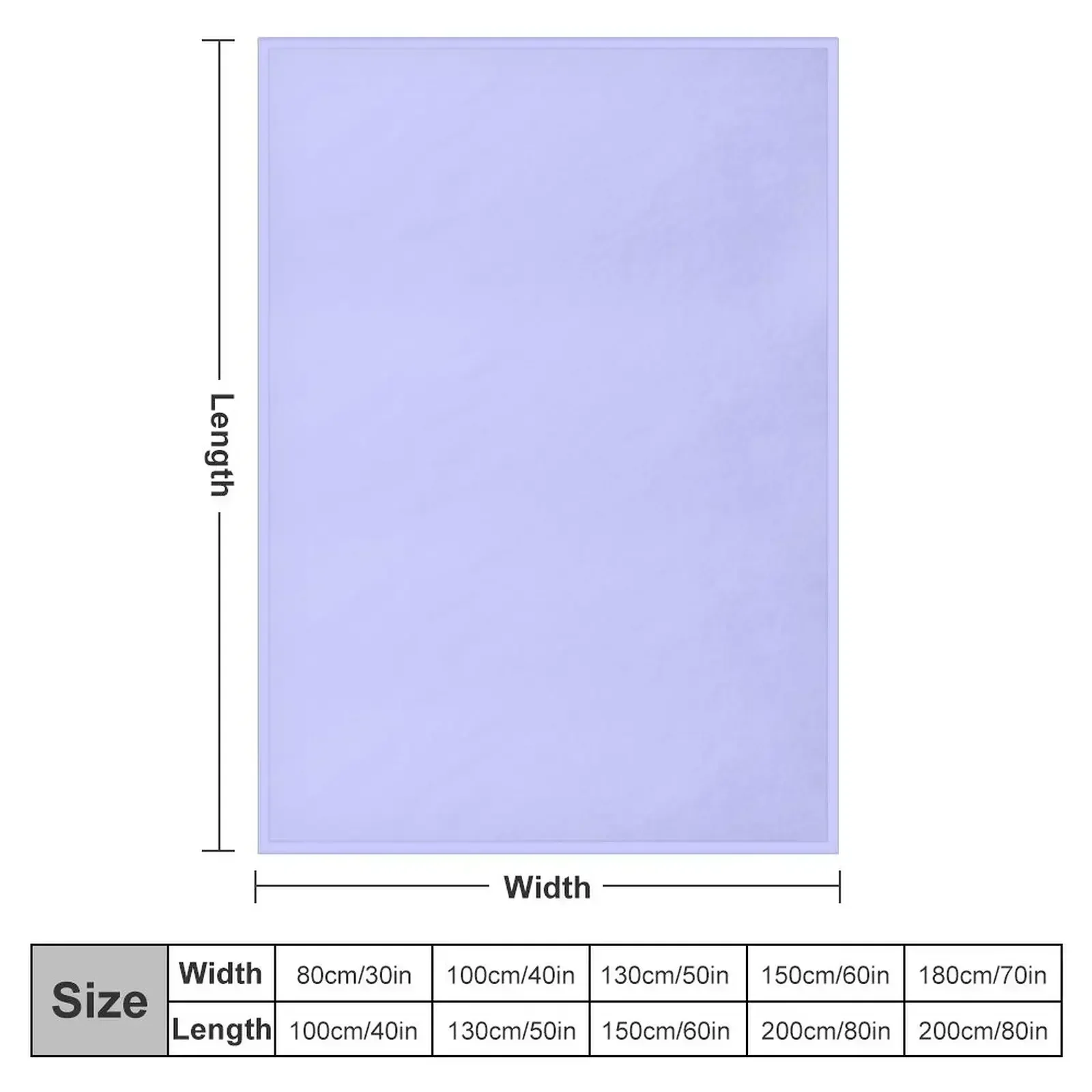 Plain Powder Blue Throw Blanket Polar christmas gifts For Sofa Thin Blankets For Sofas Blankets