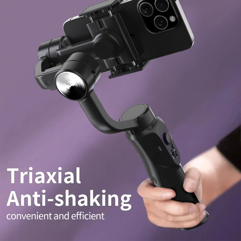 F11 Gimbal Stabilizer Smartphone Foldable Handheld Phone Video Record 3-Axis iPhone Cellphone Huawei