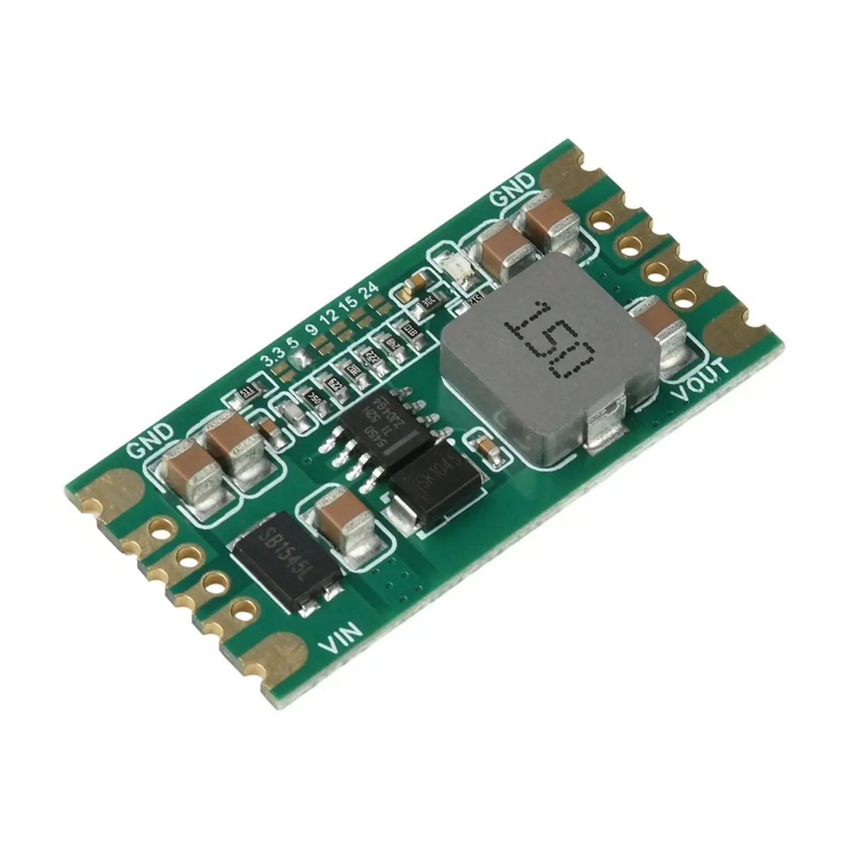DT75BG TPS5450 5A Bucks Switching Power Supply Module DC-DC DC5.5V-36V Voltage Output Step-Down Board Low Ripple