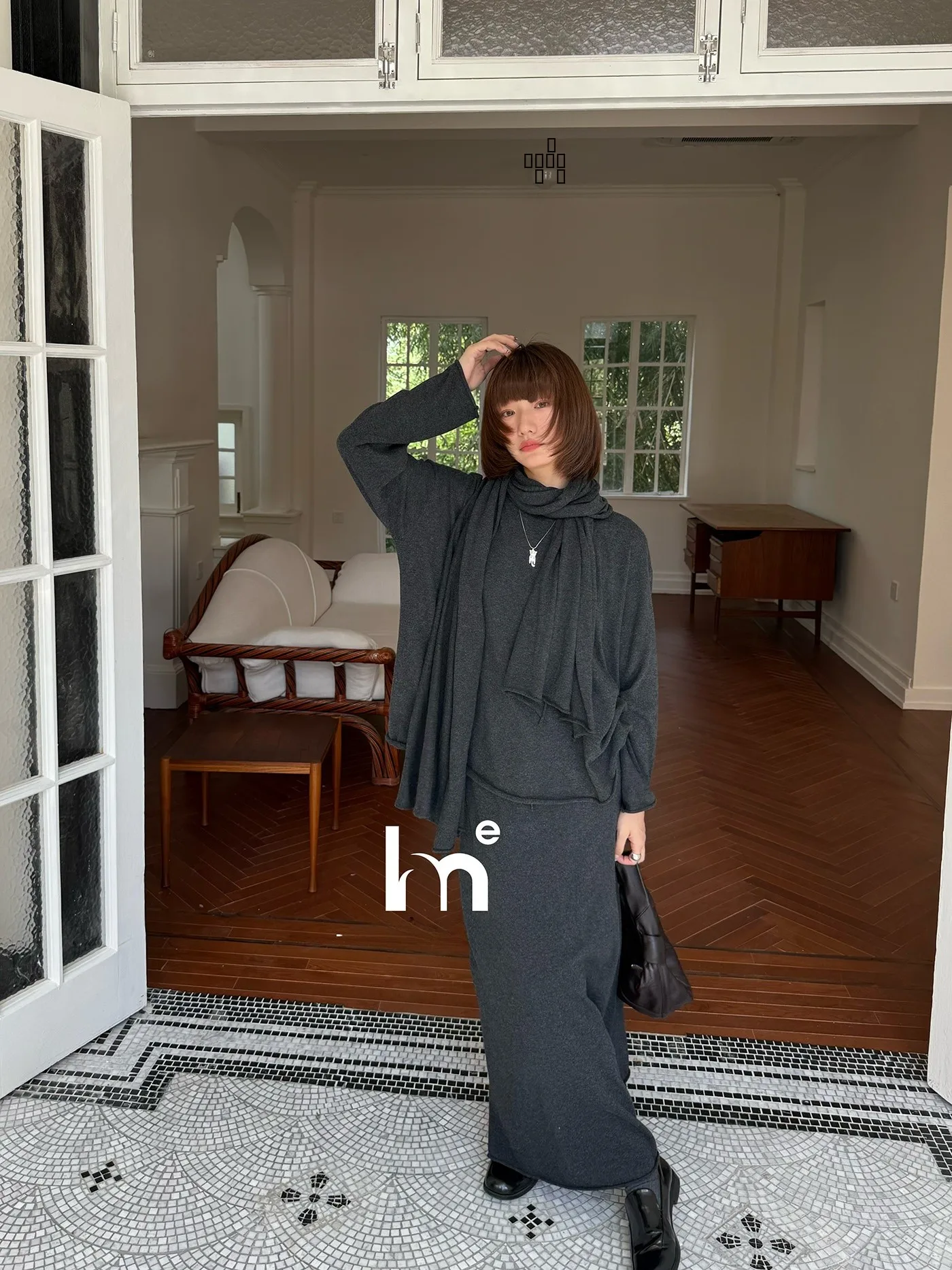 

Комплект EMH Cloud Soft: хлопковый лонгслив и юбка с эластичным поясом. Мягкий, эластичный, теплый зимний комплект из двух предметов.