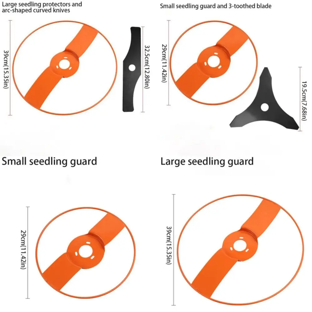 Thickened Steel Wire Lawn Mower Seedling Protector Anti-rust Process Lightweight Cover Grass Trimmer Lid Irrigation Cutter