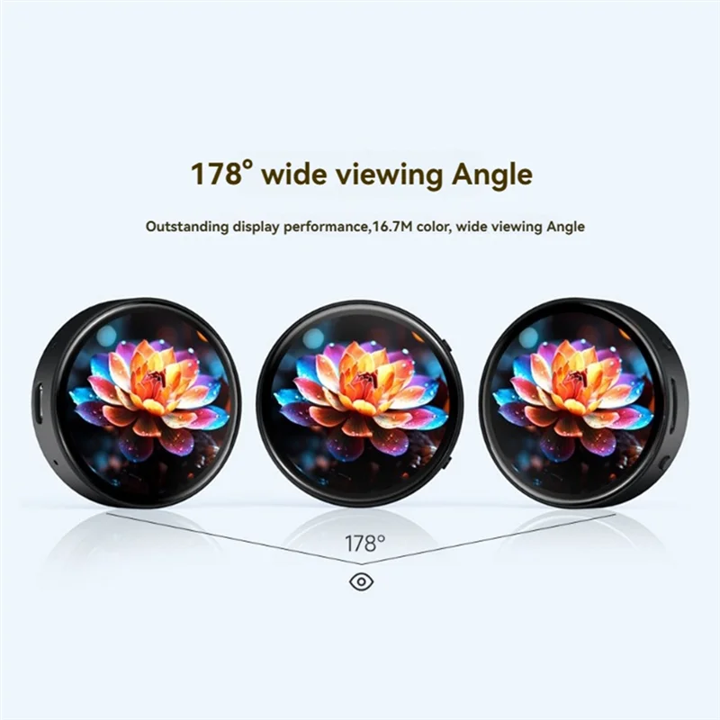 Well Made-ESP32-S3 ontwikkelingsbord 1,75 inch AMOLED touchscreen met behuizing Ondersteuning Deepseek Xiaozhi AI spraakinteractie