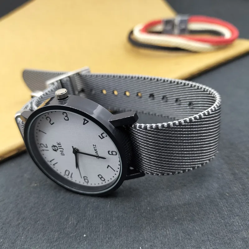 Single Layer Nylon Strap, Premium, 18.20.22 Impermeável Sports Watch Acessórios