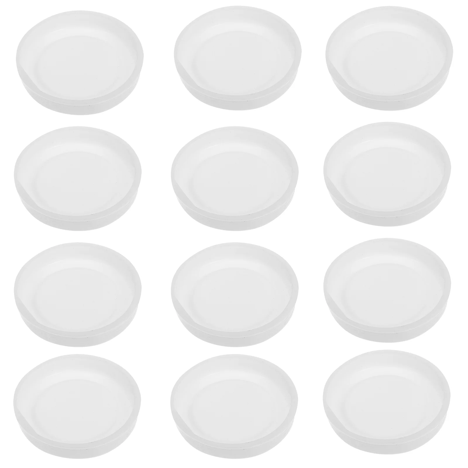 20 Pcs Mailing Tube End Caps Plastic Small Round Multi-function Kraft Paper Plugs Shipping Painting