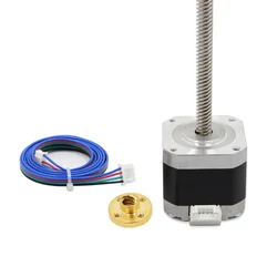 Nema 17 42 Stepper Motor 1.5A T8 Lead Screw 300mm 8mm with 4pin Cable For CNC Z Axis Linear 3D Printer Parts