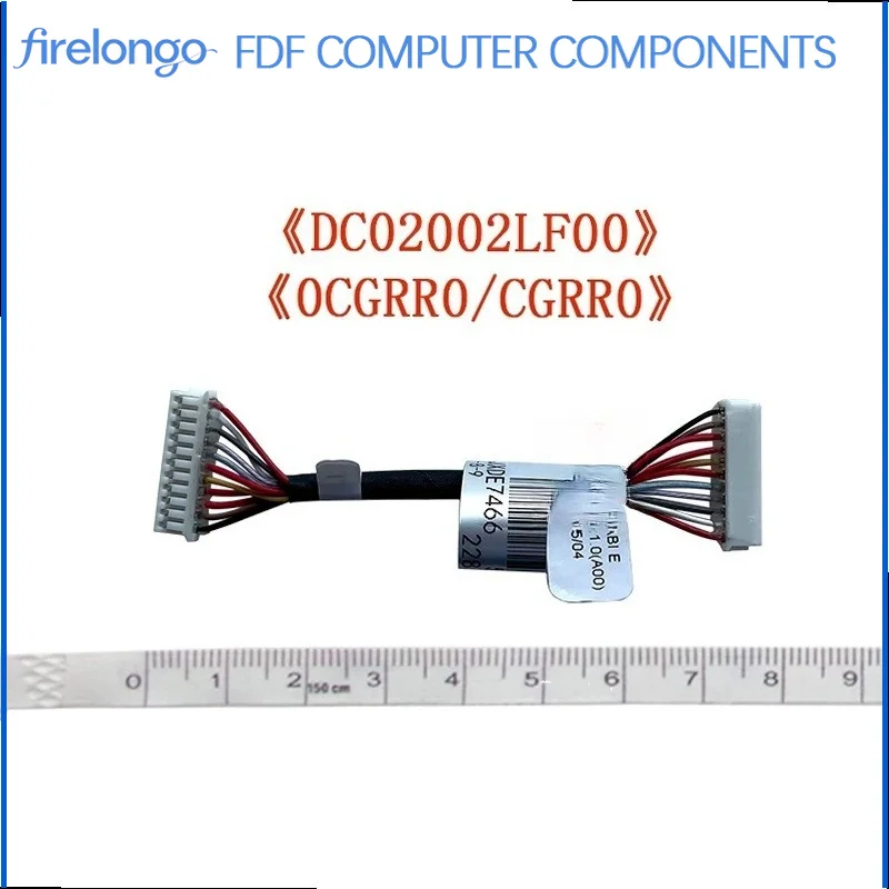 Inspiron 15R 7466 7467 7566 7567 P78G P65F Battery Cable Connector 0CGRR0 DC02002LF00 for Dell