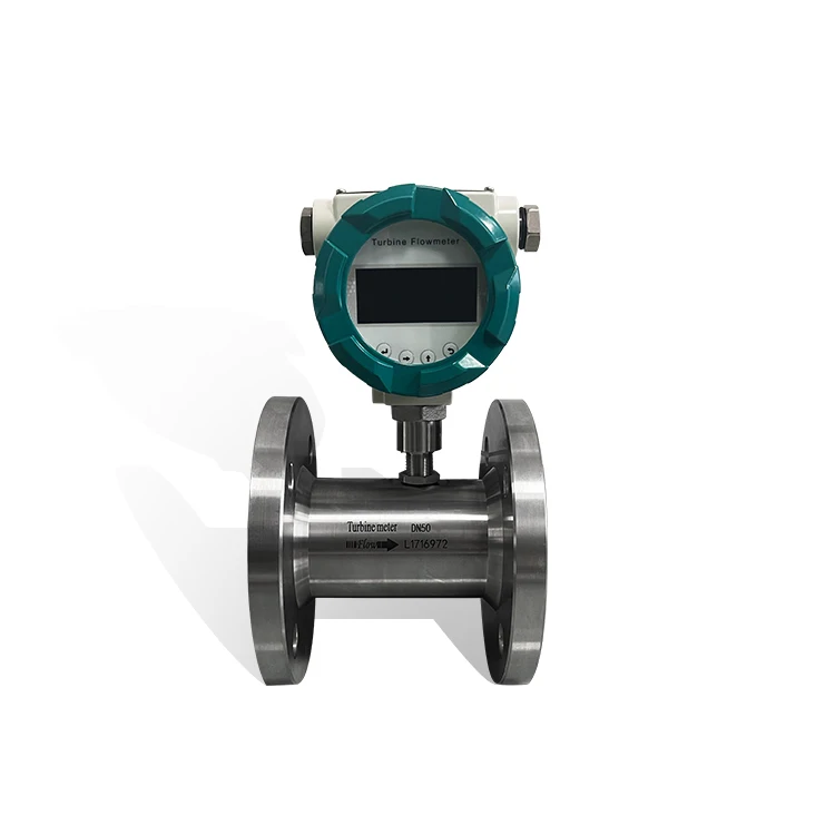 

HCCK Factory Made Flowmeter Flange Type Water Liquid Turbine Flow Meter