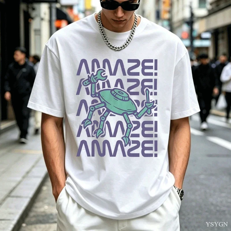 Project Hail Mary Tshirt AMAZE Book Lover Gift Bookish T Shirt Vintage Short Sve Printed T-shirt Male Clothes 2026 New Model Sho