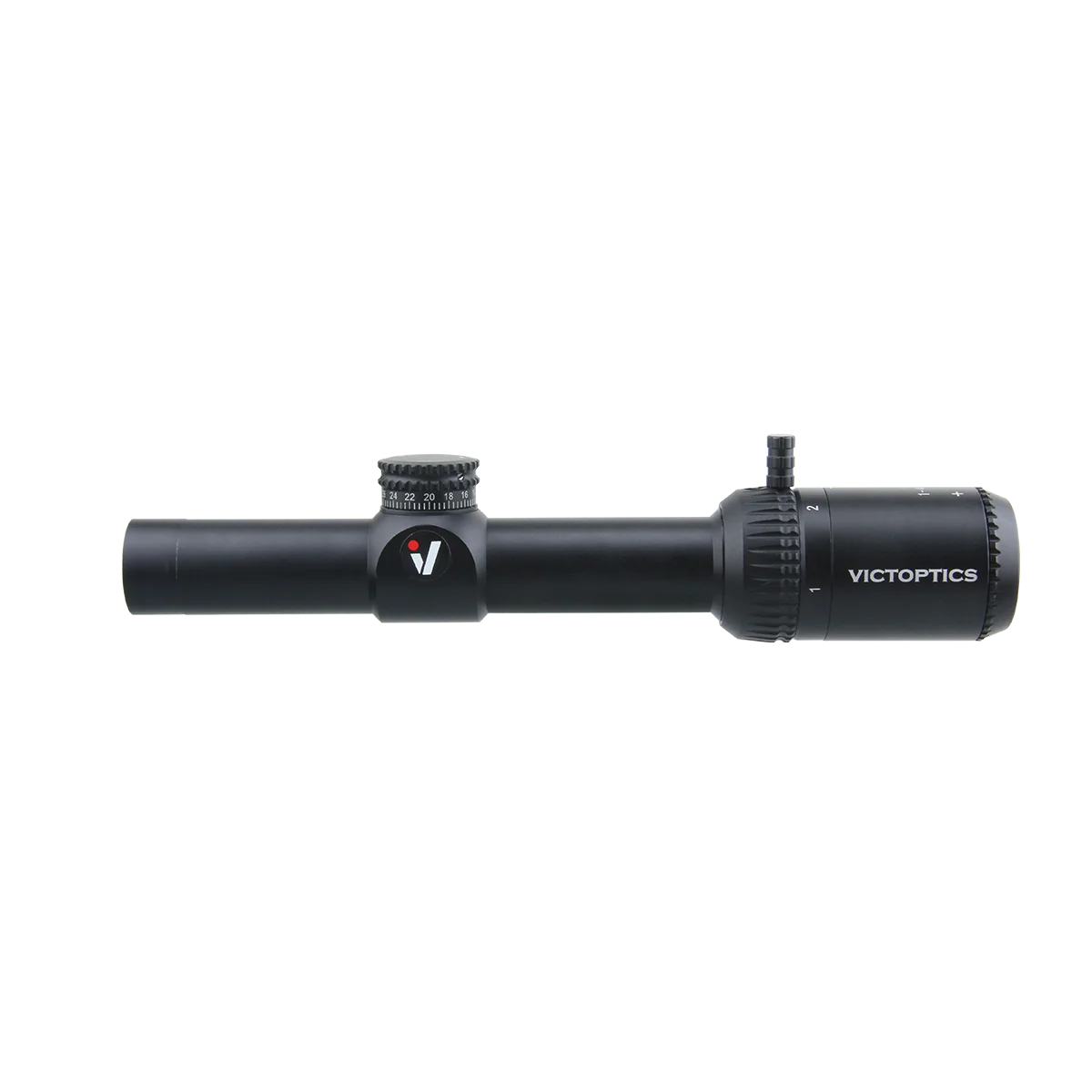 Mira telescópica VictOptics 1-4x20 SFP con retícula Mil Dot - imagen 5