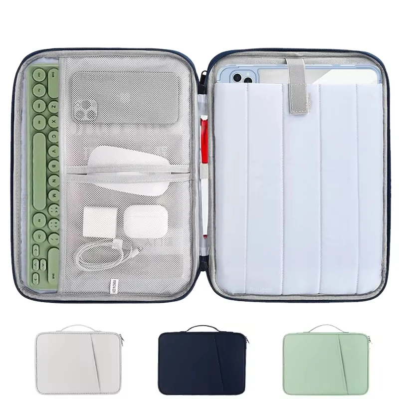 11 13 Inch IPad Handle Bag Waterproof Shockproof Tablet Sleeve Case For IPad Pro 11 13 And MacBook Air M4 M3 M2 Cover Storage