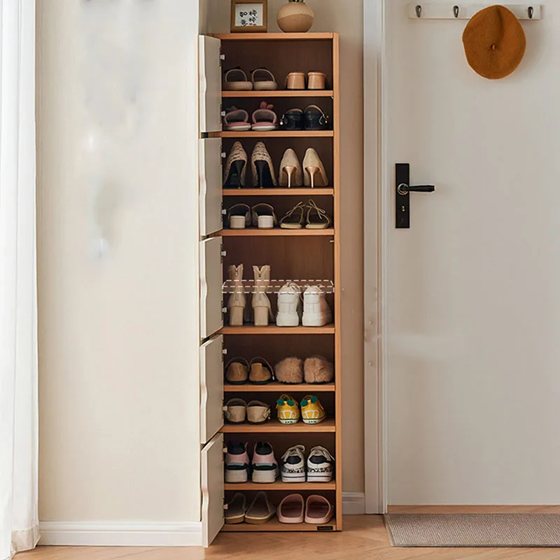 Luxury Designer Shoe Cabinet Organizer Storage Living Room Display Slippers Shoe Shelf Modern Zapatero Shoemakers Furniture