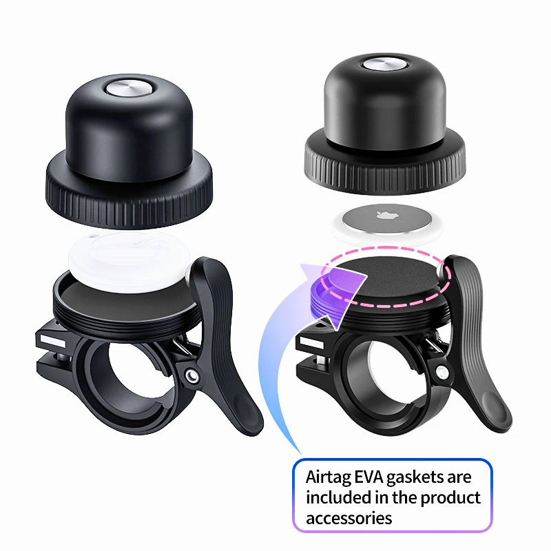 Mechanical Bicycle Bell Hidden GPS Positioning Tracking Anti-theft device View real-time location GPS Tracker Bike Bell