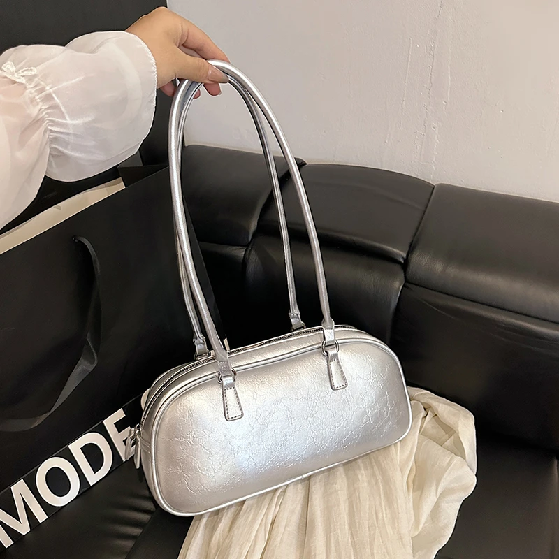 

Luxury Brand Women's Handbag Leather Messenger Bag With Crossbody Strap Classic Design Elegant Ladies
