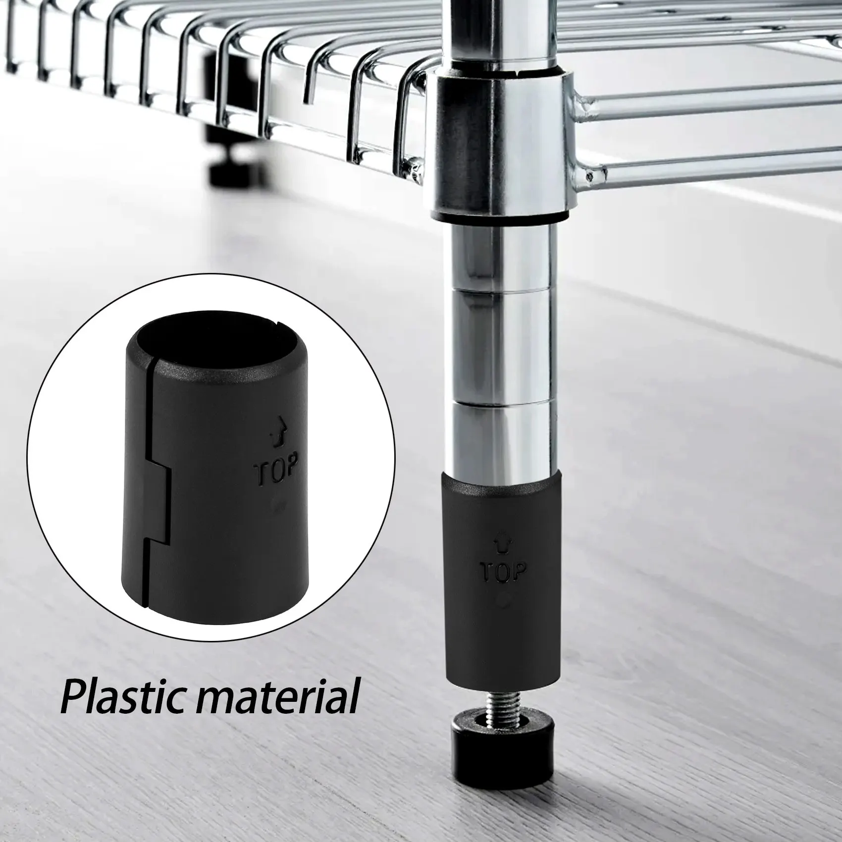 Новые 74 упаковки проволочных зажимов для полок, зажимы для блокировки полок для 1-дюймовых сменных рукавов для стоек