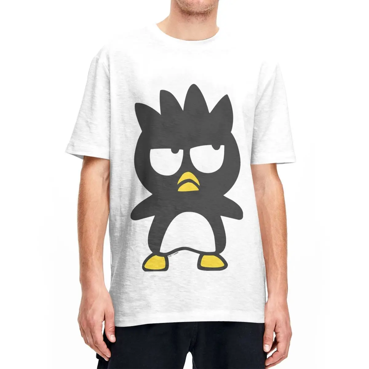 Badtz Maru Movie Cartoon for Men Women T Shirts Penguin Funny Tees Short Sleeve O Neck T-Shirts Cotton Adult Tops