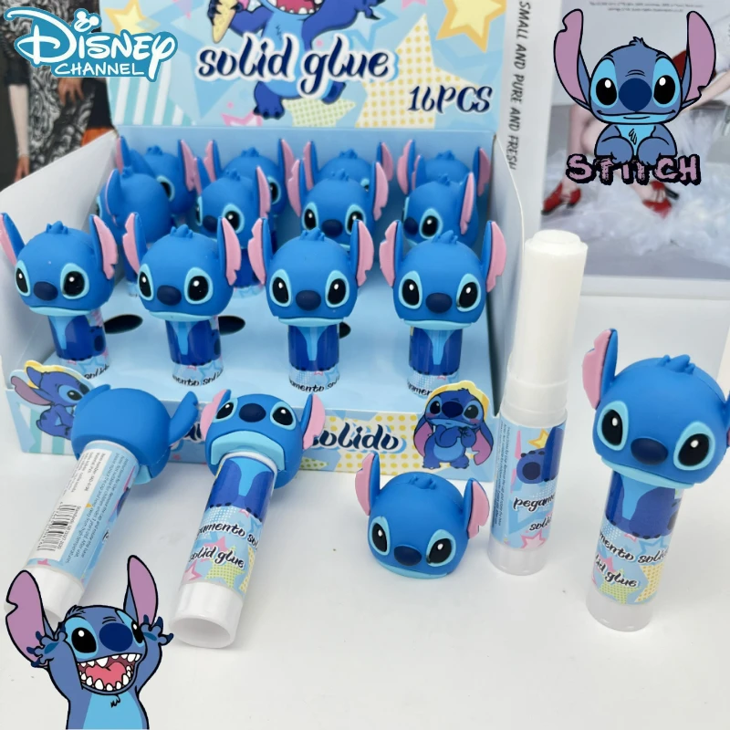 

Disney Stitch Solid Glue Anime Cartoon Cute Lilo & Stitch DIY Handmade Hand Ledger Spinning Solid Glue Student Stationery Gift