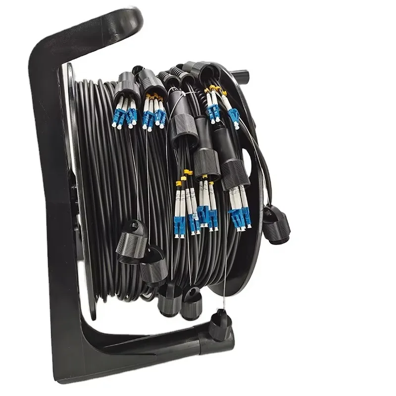 

Single Mode Multimode OM3 LC200M Optical Cable Drum for Broadcast Service