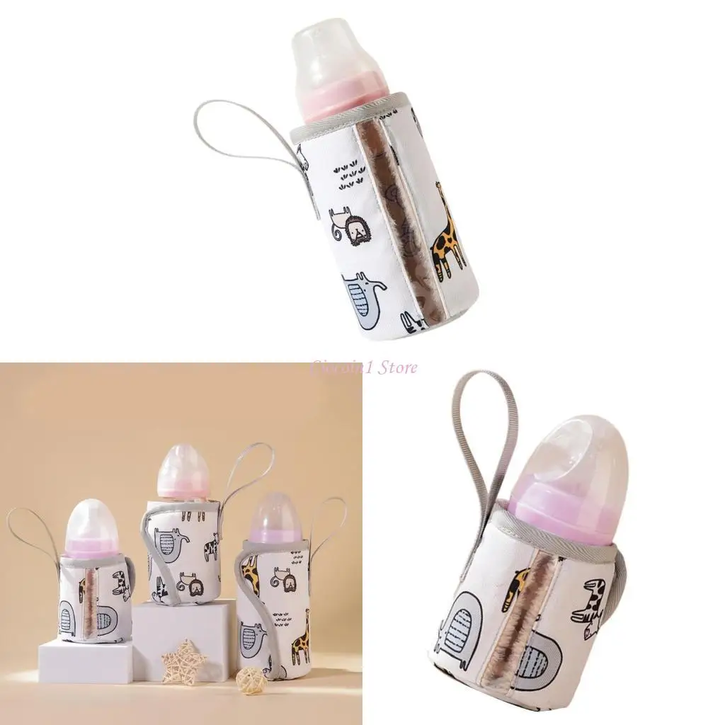 

Y1UB Baby Feeding Bottle Warm Cover Universal Toddler Milk Bottle Protector Cover