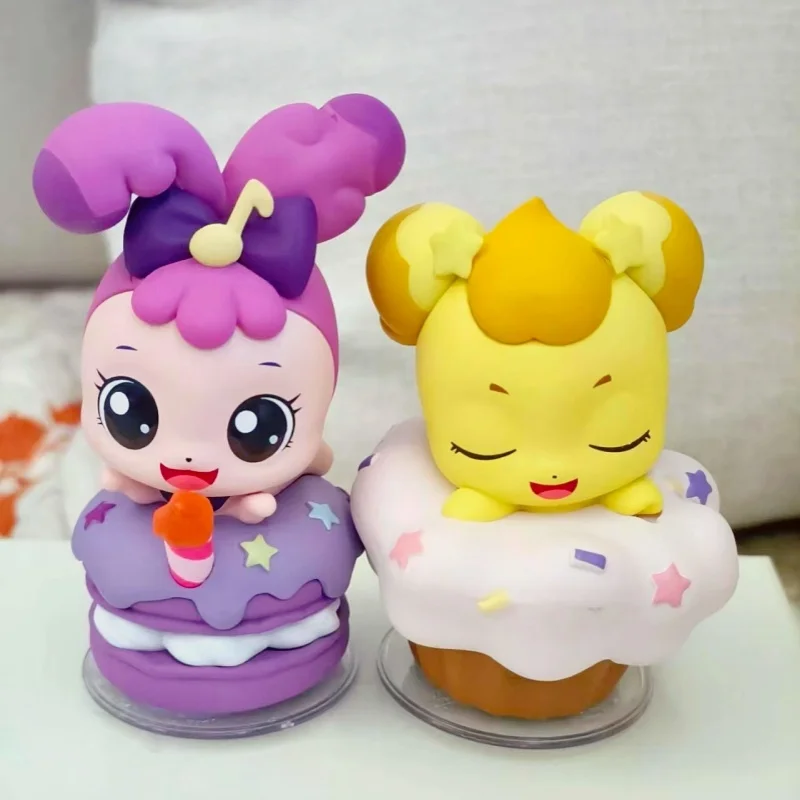 In Stock Genuine Catch Teenieping Dessert Adventure Blind Box Series Handmade Decorated Girl Macaron Ice Gauze Doll Gift