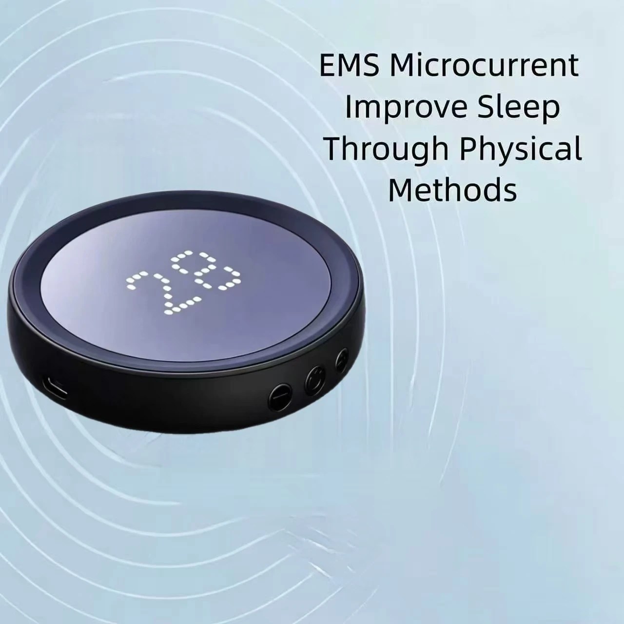 Sleep Aid Machine for Insomnia and Anxiety, CES Ear Clip Electrotherapy Stimulator, Microcurrent Device for Depression Relief