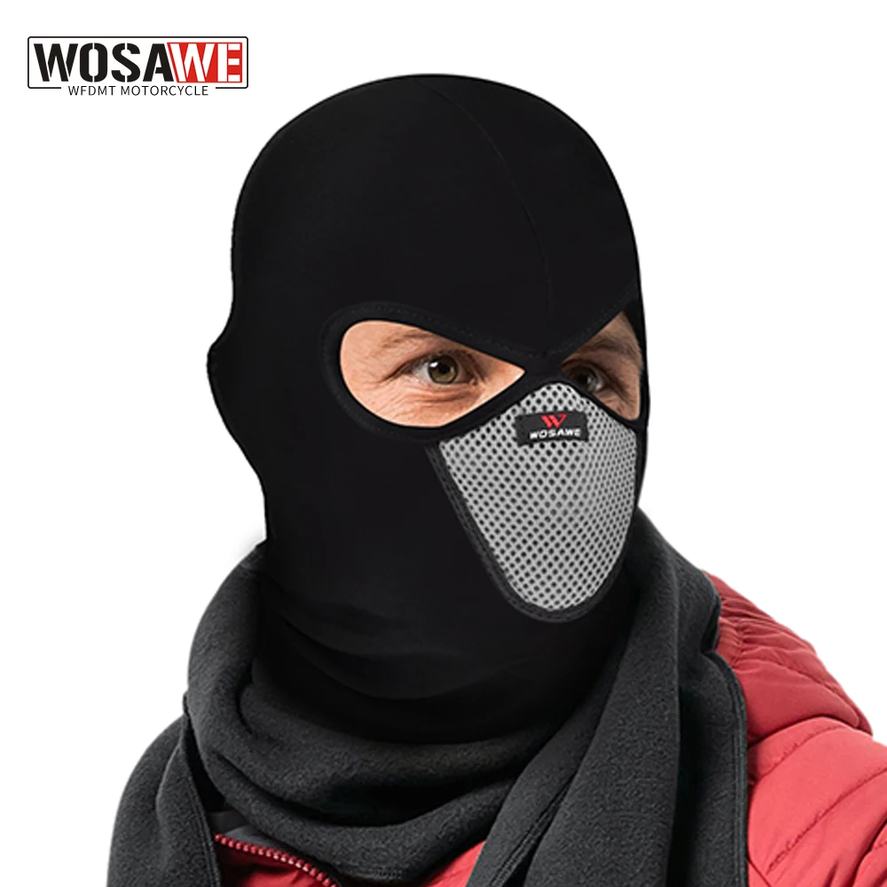 

WOSAWE Motorcycle Balaclava Headbands Bandana Washable MTB Mask Outdoor Shooting sports Headband Training Bike face shield