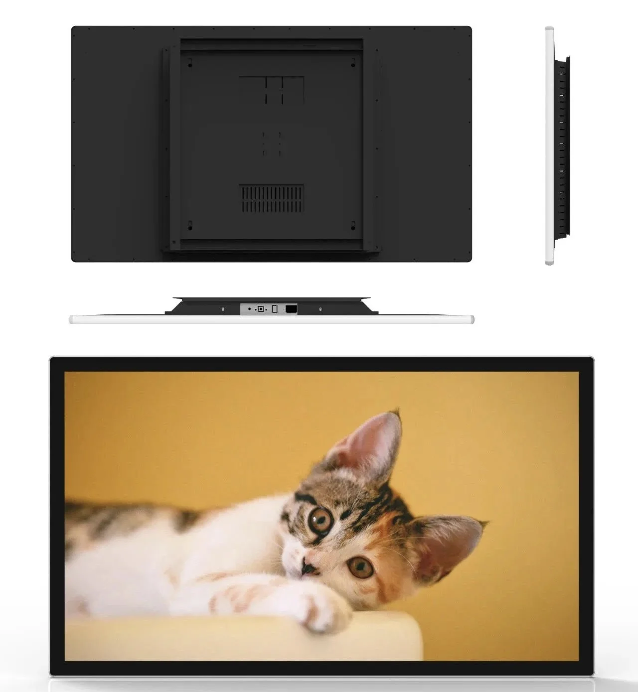 New Arrival 43 Inch LCD Indoor Advertising Screen for TV Event Video Display Shopping Malls Retail Stores Elevators Wall Mount