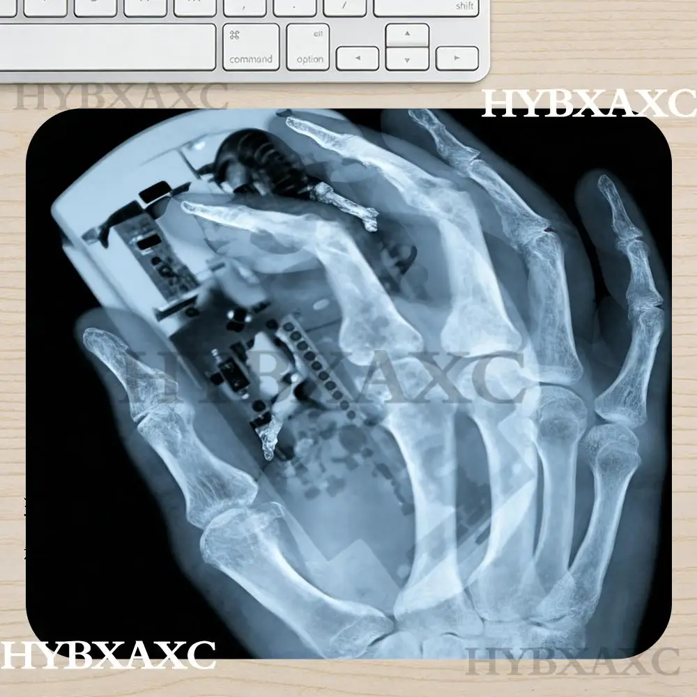 

HYBXAXC X-Ray Hand Small Mousepad Novelty Computer Accessory for Office or Home, Modern for Work Setup, Computer Accessories