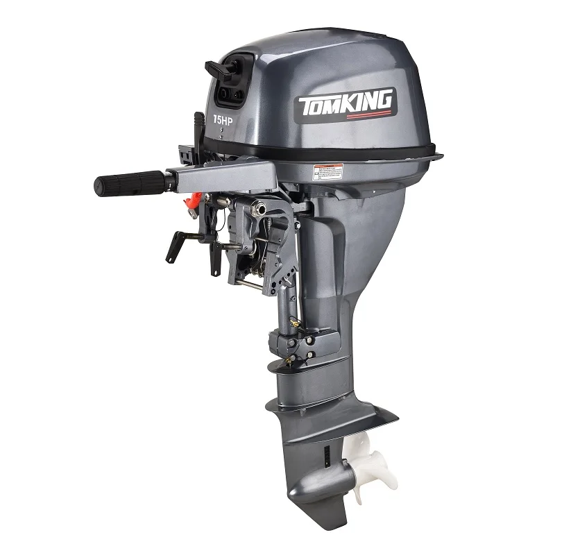 New 15HP 4-Cylinder Air-Cooled Outboard Motors Electric & Gasoline Fuel Manual & Electric Start for Yamaha Boats on Sale