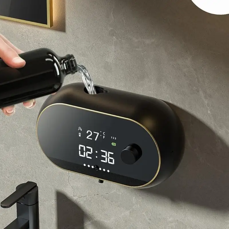 液体泡ソープディスペンサー自動赤外線誘導ディスペンサー用品浴室寮手洗い用品