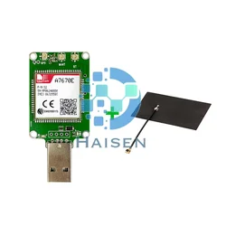 HAISEN SIMCOM A7670E USB Dongle A7670E-Dongle A7670E Core Board LTE LTE CAT1+2G+GPS A7670