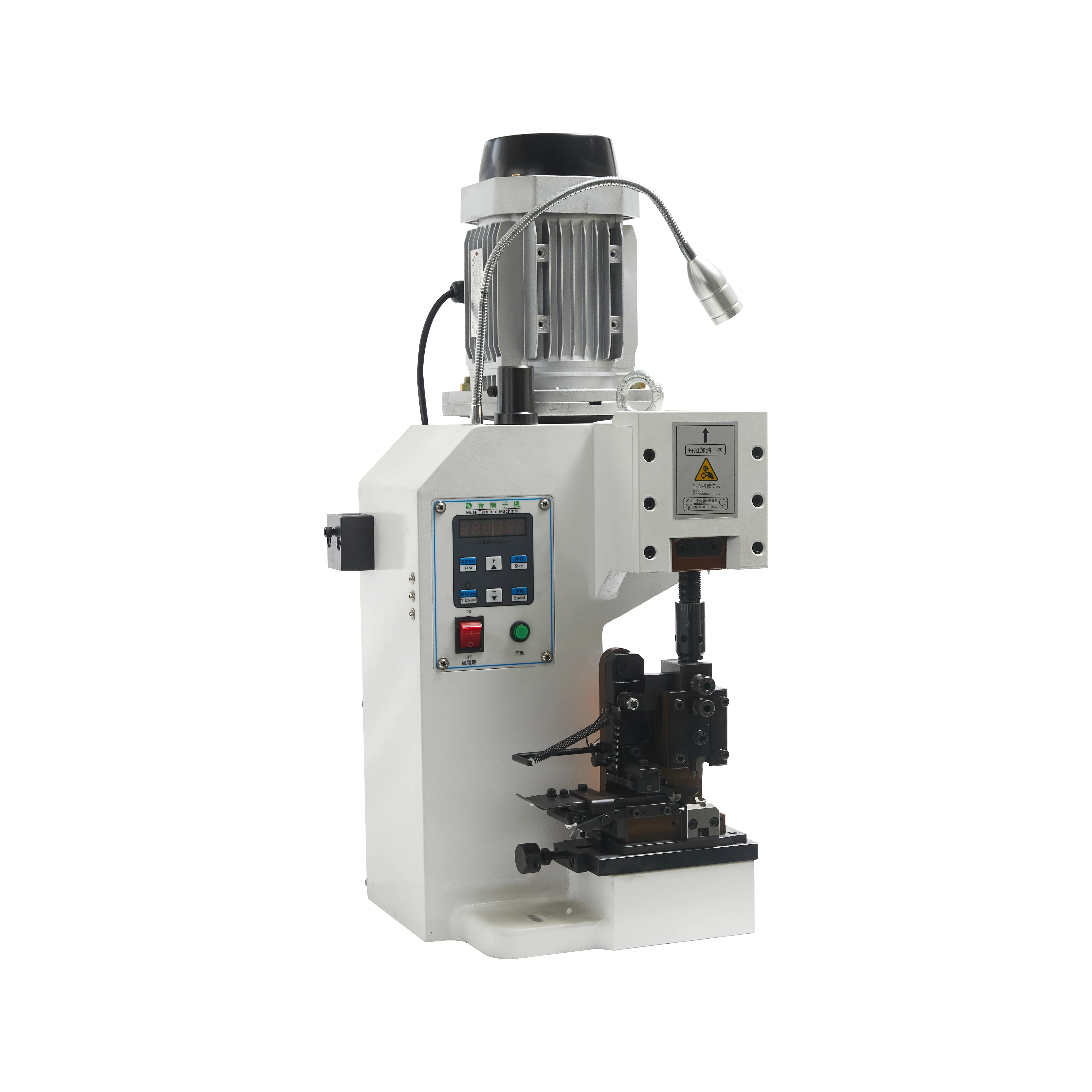 Semi-automatic wire 2t terminal crimping machine for cable