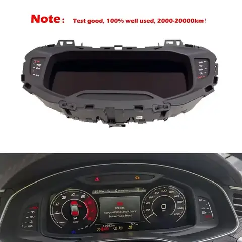 12.3 inch LCD Display for Audi RS6/C8 Dashboard Speedometer Instrument Cluster 4K0920790E