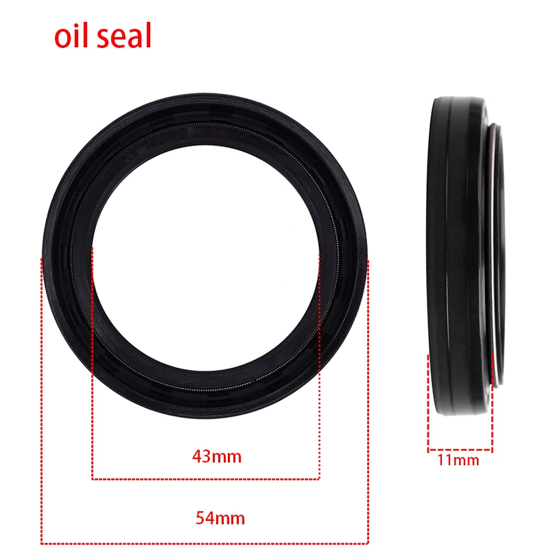 43x54x11 43 54 Motorcycle Front Fork Dust Oil Seal for Ducati MONSTER SUPER SPORT BIKE STREETFIGHTER 1000 1079 1098 1099 1198