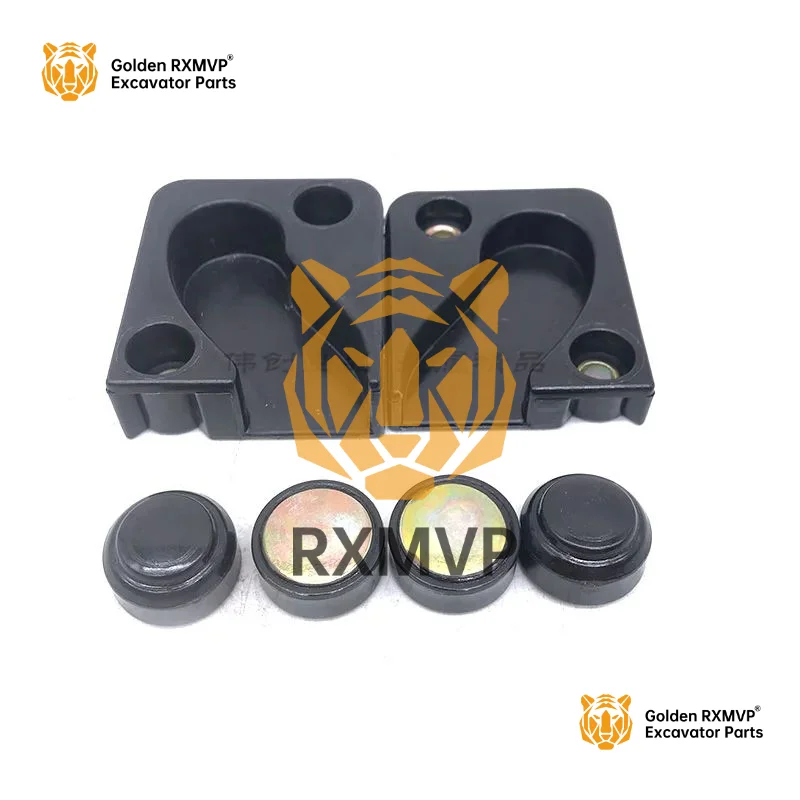 For Sany Sy Excavator Sy65/75/135/215/235-8 Cab Front Lower Glass Pulley Track Ball Excavator Accessories