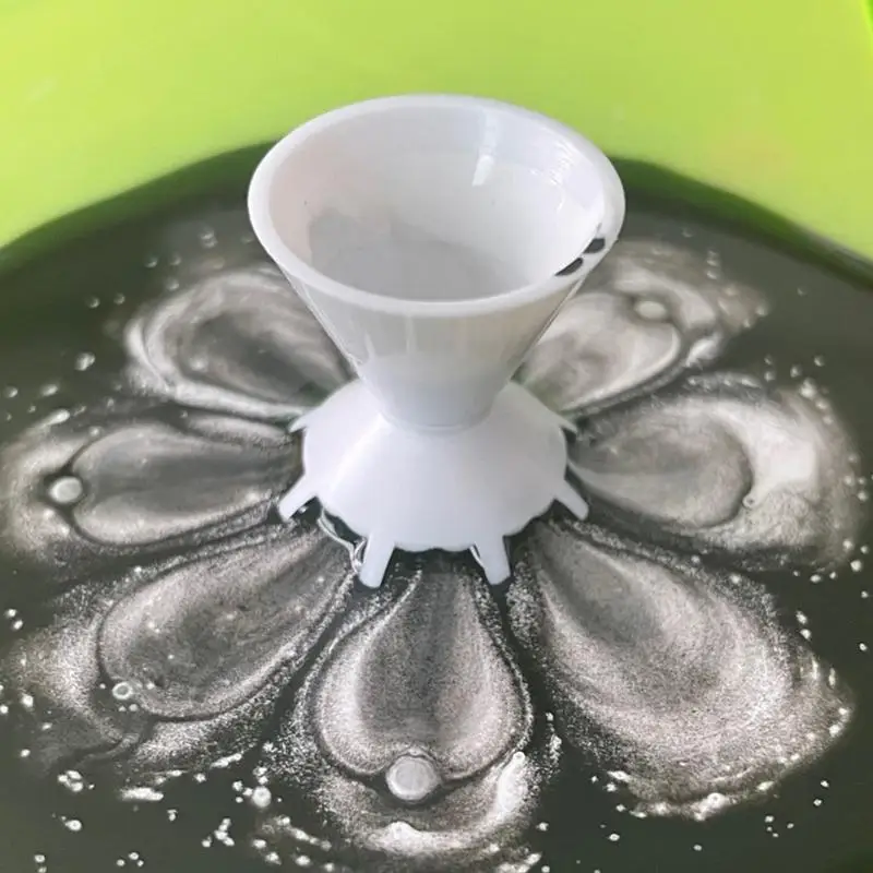 Acrylic Paint Pouring Split Cup Mini 7-Leg Funnel Split Cup For DIYMaking Pour Painting Mandala Flower Graffiti Painting Supply