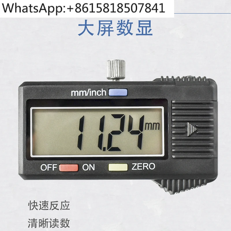 Régua eletrônica de diferença de superfície com display digital Medição de alta precisão