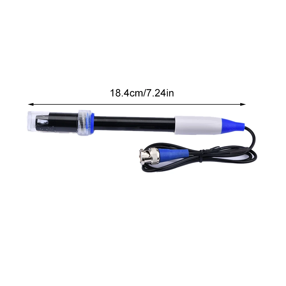 Sonda de electrodo de PH líquido 0-14, módulo de Sensor regulador de detección de valor, conector BNC, SONDA DE probador de PH para Arduino